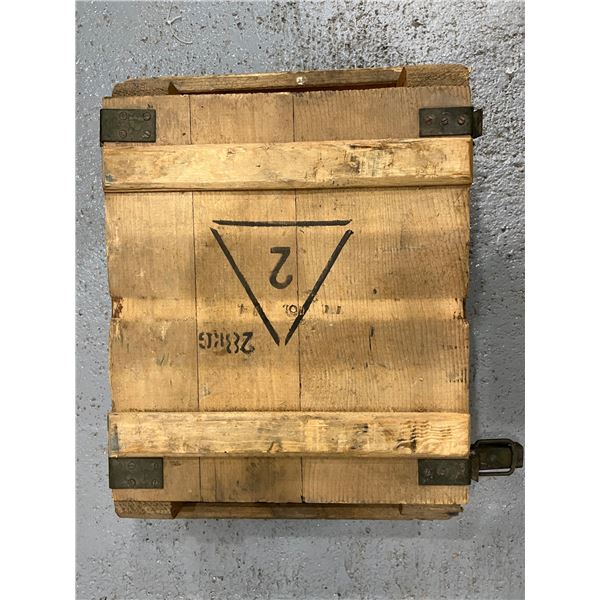 Wooden Crate of 7.62x39FMJ Surplus Cartridges