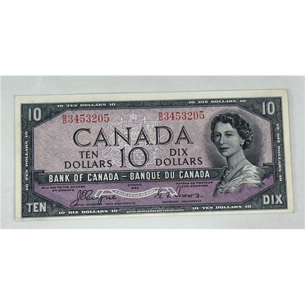 CAD - 1954 Ten Dollar Bill