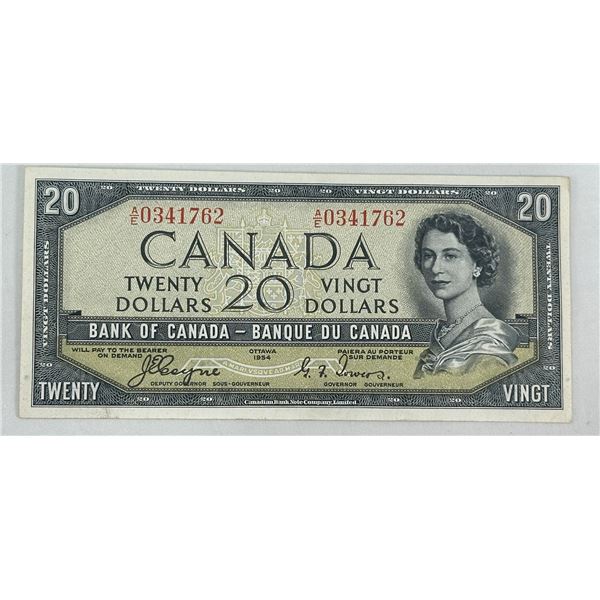 CAD - 1954 Twenty Dollar Bill