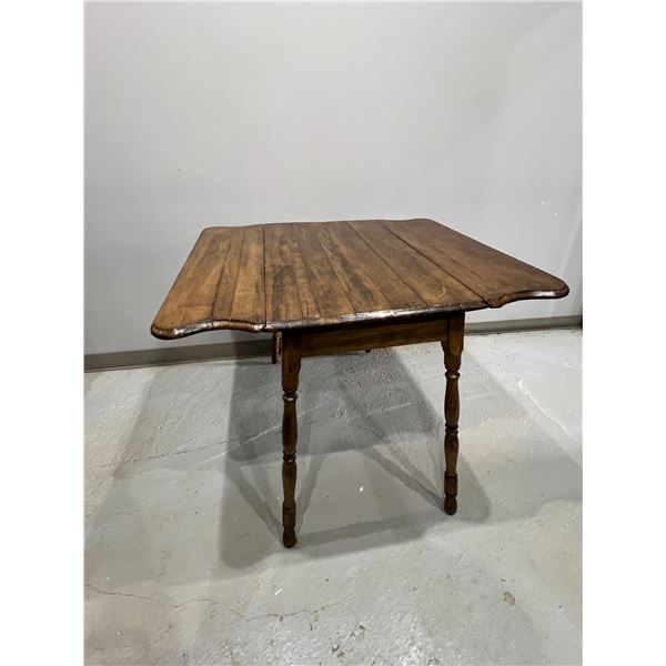 Wooden Drop-Leaf Table
