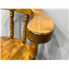 Image 4 : Wooden Swivel Bar Stool
