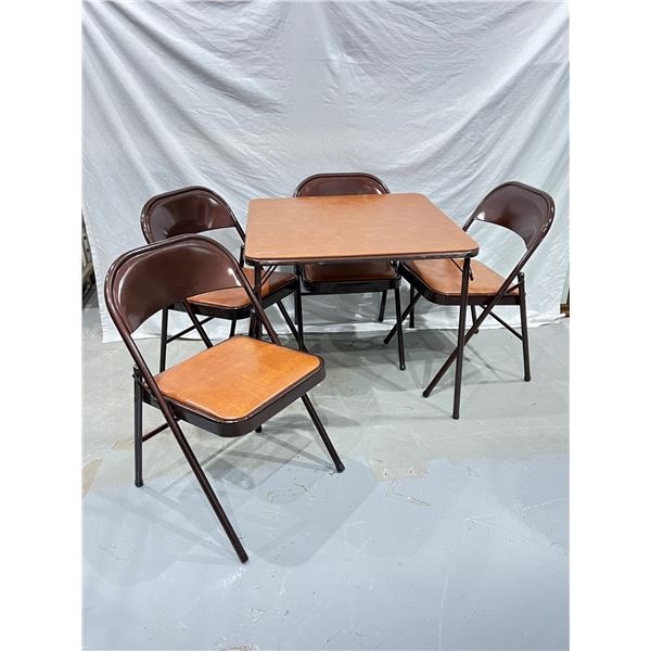 Folding Table and Chairs