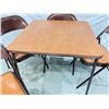Image 2 : Folding Table and Chairs