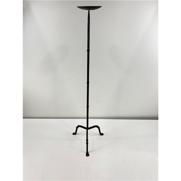Wrought Iron Style Candle Pillar