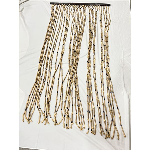 Wooden Bead Curtain