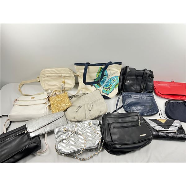 Assortment of Handbags and Purses