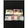 Image 1 : LOT OF 6 SIGNED NFL ROOKIE TRADING CARDS