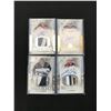 Image 1 : LOT OF 4 UPPER DECK THE CUP ROOKIE PATCH AUTO HOCKEY TRADING CARDS - INCLUDING 3 PATCH