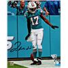 Image 1 : JAYLEN WADDLE SIGNED 8X10 - FANATICS COA