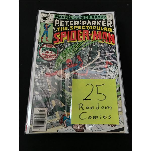LOT OF 25 RANDOM COMICS