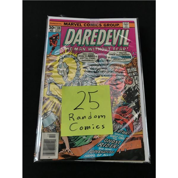LOT OF 25 RANDOM COMICS