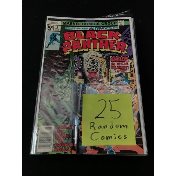 LOT OF 25 RANDOM COMICS