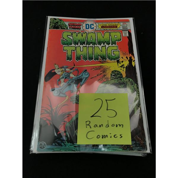 LOT OF 25 RANDOM COMICS