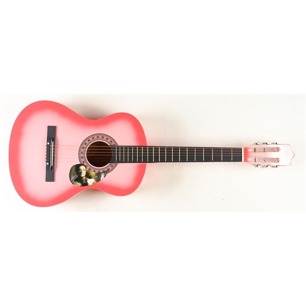 SHANAI TWAIN SIGNED ACOUSTIC GUITAR - JSA COA
