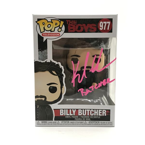 KARL URBAN SIGNED BILLY BUTCHER THE BOYS FUNKO POP - WWOC COA