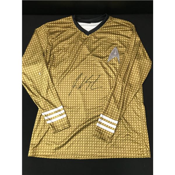 WILLIAM SHATNER SIGNED STAR TREK JERSEY - WWOC COA