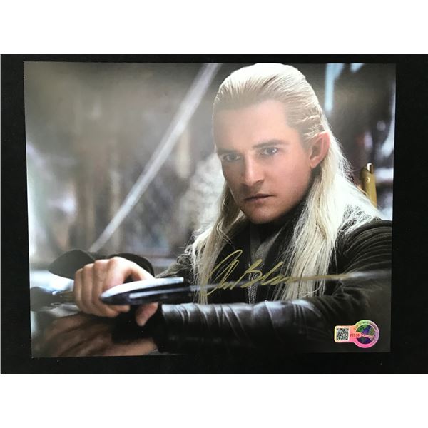 ORLANDO BLOOM SIGNED LORD OF THE RINGS 8X10 - WWOC COA