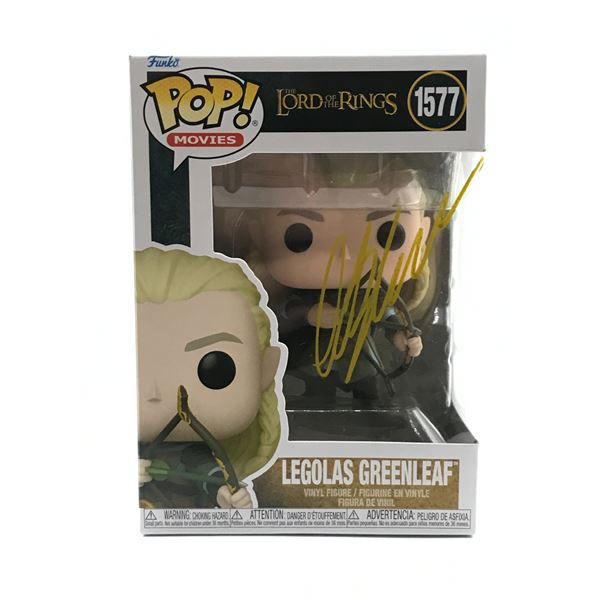 ORLANDO BLOOM SIGNED LEGOLAS LORD OF THE RINGS FUNKO POP - WWOC COA