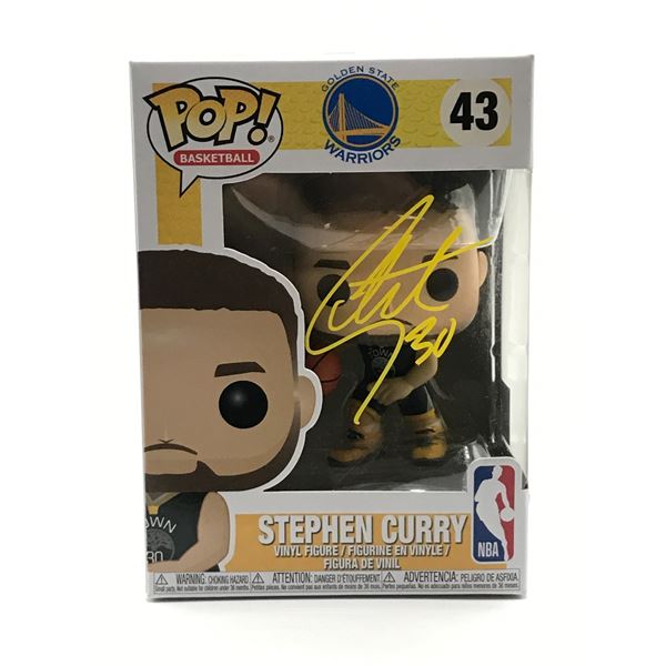 STEPHEN CURRY SIGNED FUNKO POP - ACE COA