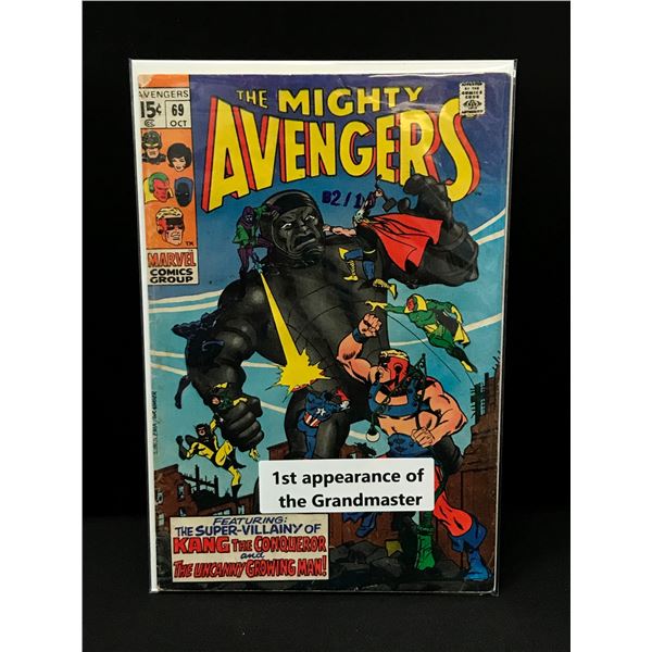 THE AVENGERS #69 1ST APP OF THE GRANDMASTER - MARVEL COMICS