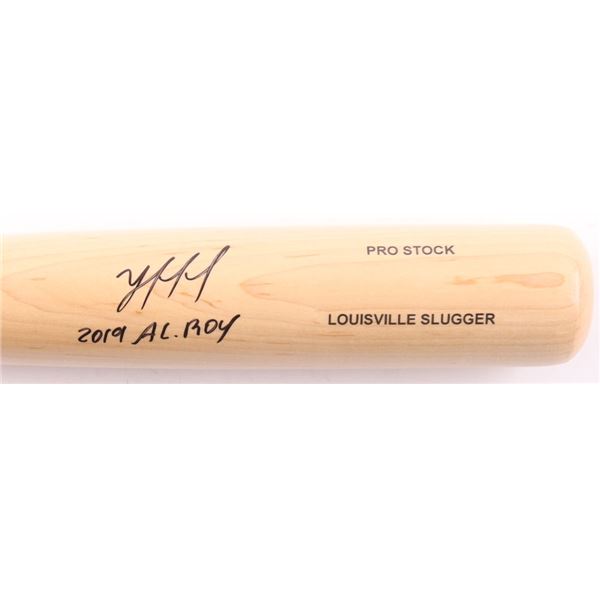 YORDAN ALVAREZ SIGNED BASEBALL BAT (BECKETT COA)