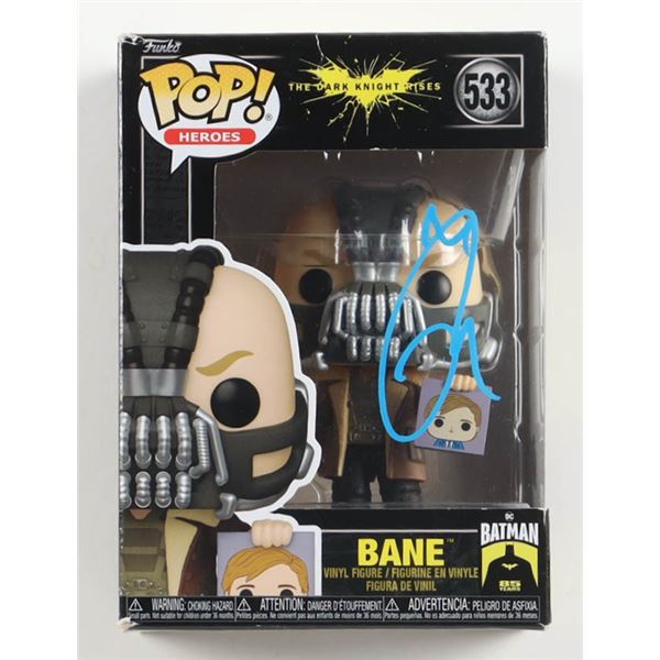 TOM HARDY SIGNED BANE FUNKO POP - BECKETT COA