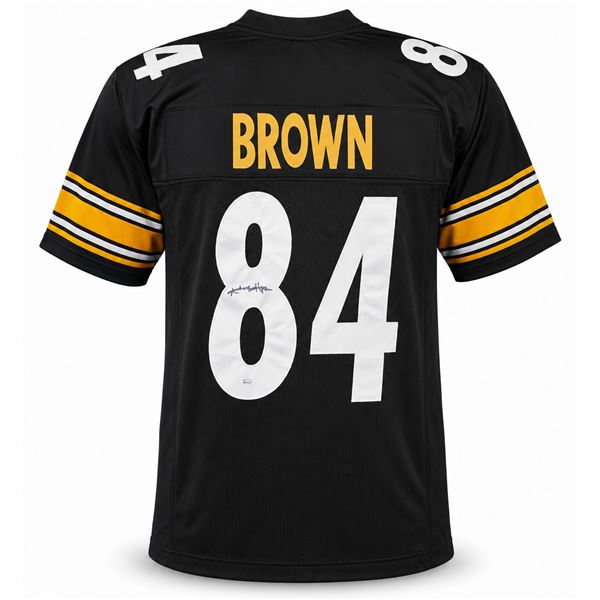 ANTONIO BROWN SIGNED FOOTBALL JERSEY - JSA COA