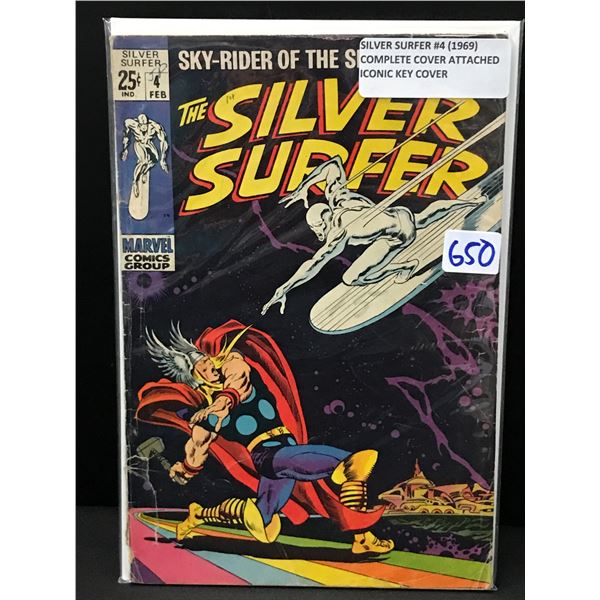 THE SILVER SURFER #4 (1969) - MARVEL COMICS