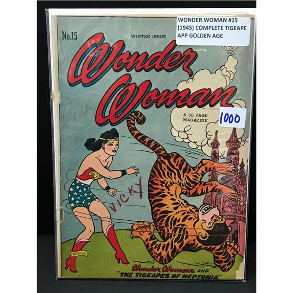 WONDER WOMAN #15 (1945) - DC COMICS
