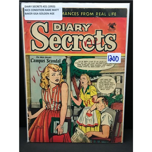 DAIRY SECRETS #21 (1953) - ANC