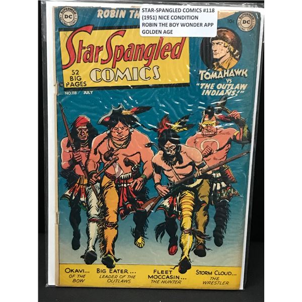 STAR SPANGLED COMICS #118 (1951) ROBIN THE BOY WONDER APP - DC COMICS