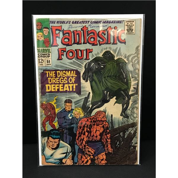 THE FANTASTIC FOUR #58 - MARVEL COMICS