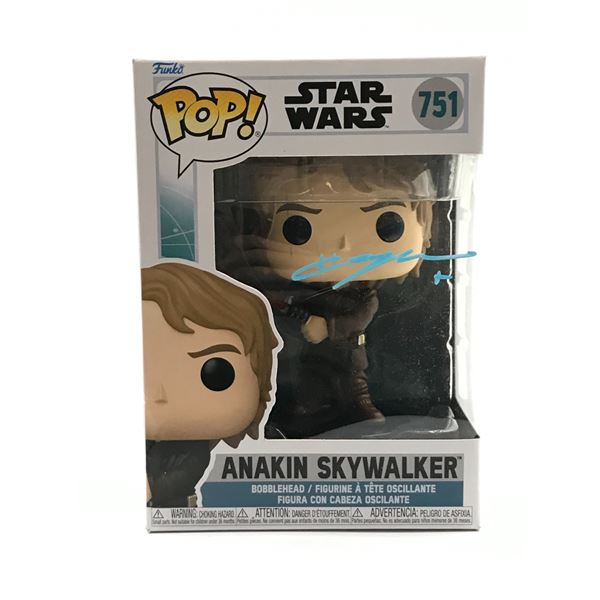 HAYDEN CHRISTENSEN SIGNED ANAKIN SKYWALKER FUNKO POP - WWOC COA