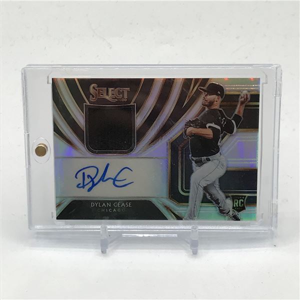 2020 PANINI SELECT BASEBALL DYLAN CEASE SIGNED ROOKIE PATCH TRADING CARD 59/99