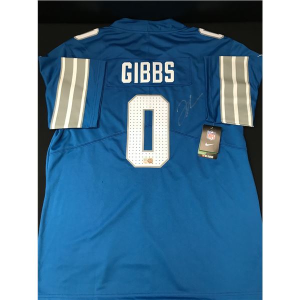 JAHMYR GIBBS SIGNED DETROIT LIONS CUSTOM JERSEY - ELITE COA