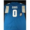 Image 1 : JAHMYR GIBBS SIGNED DETROIT LIONS CUSTOM JERSEY - ELITE COA