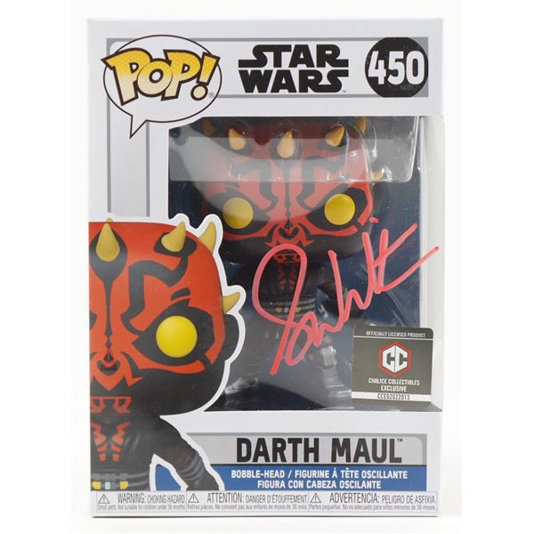 SAM WITWER SIGNED DARTH MAUL FUNKO POP - WWOC COA