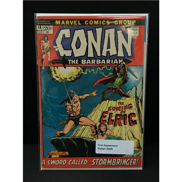 CONAN THE BARBARIAN #14 1ST APP KULAN GATH - MARVEL COMICS