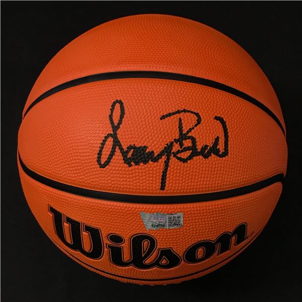 LARRY BIRD SIGNED BASKETBALL - ACE COA