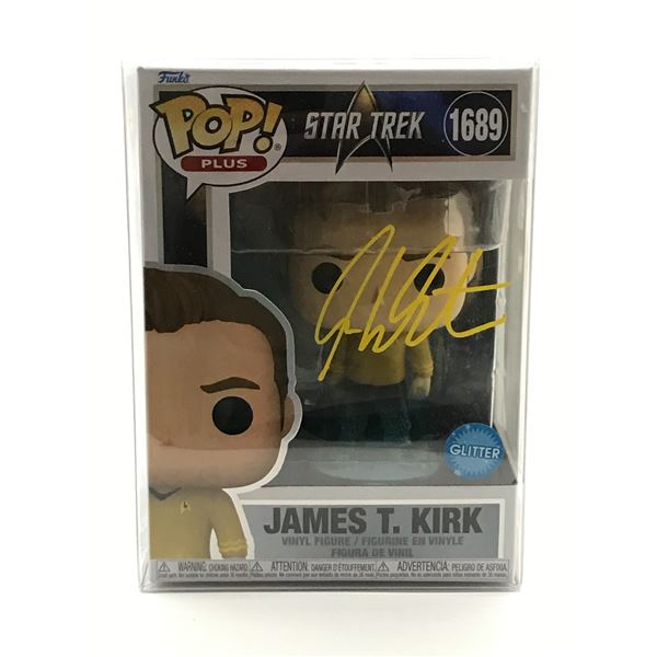 WILLIAM SHATNER SIGNED JAMES T. KIRK STAR TREK FUNKO POP - WWOC COA