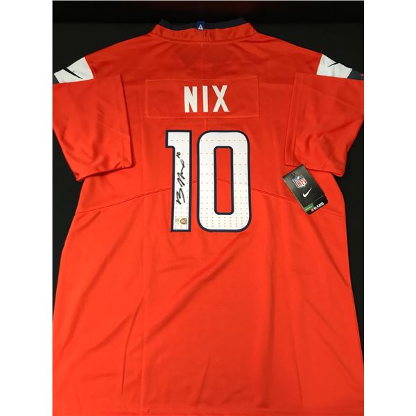 BO NIX SIGNED DENVER BRONCOS CUSTOM JERSEY - ELITE COA