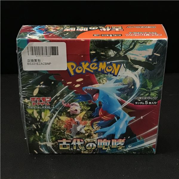 POKEMON TCG ANCIENT ROAR JAPANESE SEALED TRADING CARD BOX