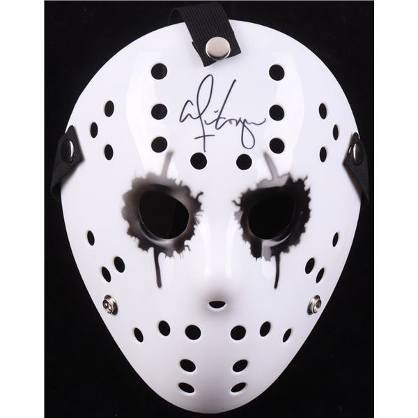 ALICE COOPER SIGNED HALLOWEEN MASK - BECKETT COA