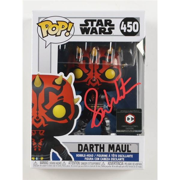 SAM WITWER SIGNED DARTH MAUL FUNKO POP - JSA COA