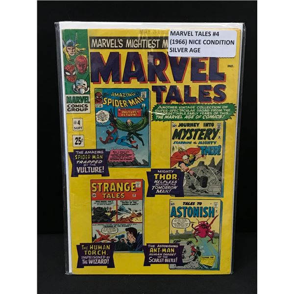 MARVEL TALES #4 (1966) - MARVEL COMICS