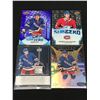 Image 1 : LOT OF 4 ROOKIE HOCKEY TRADING CARDS