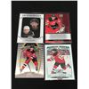 Image 1 : LOT OF 4 JACK HUGHES TRADING CARDS INCLUDING 2 ROOKIES