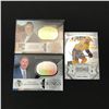 Image 1 : LOT OF 3 BLACK DIAMOND TRADING CARDS INCLUDING 2 HALL OF FAME RINGS CARDS
