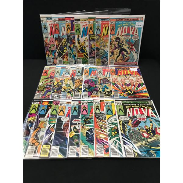 LARGE LOT OF THE MAN CALLED NOVA COMICS - MARVEL COMICS