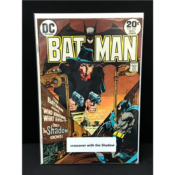 BATMAN #253 CROSSOVER WITH THE SHADOW  - DC COMICS